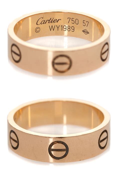 cartier double c ring replica|authentic cartier love ring.